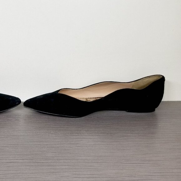 Sam Edelman Riza Flat, Black Suede, Womens Size 9.5 M - Picture 8 of 12